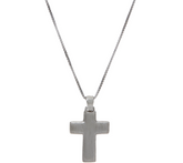 "The Story Within" Sterling Silver Cross Pendant w/ 18" Chain